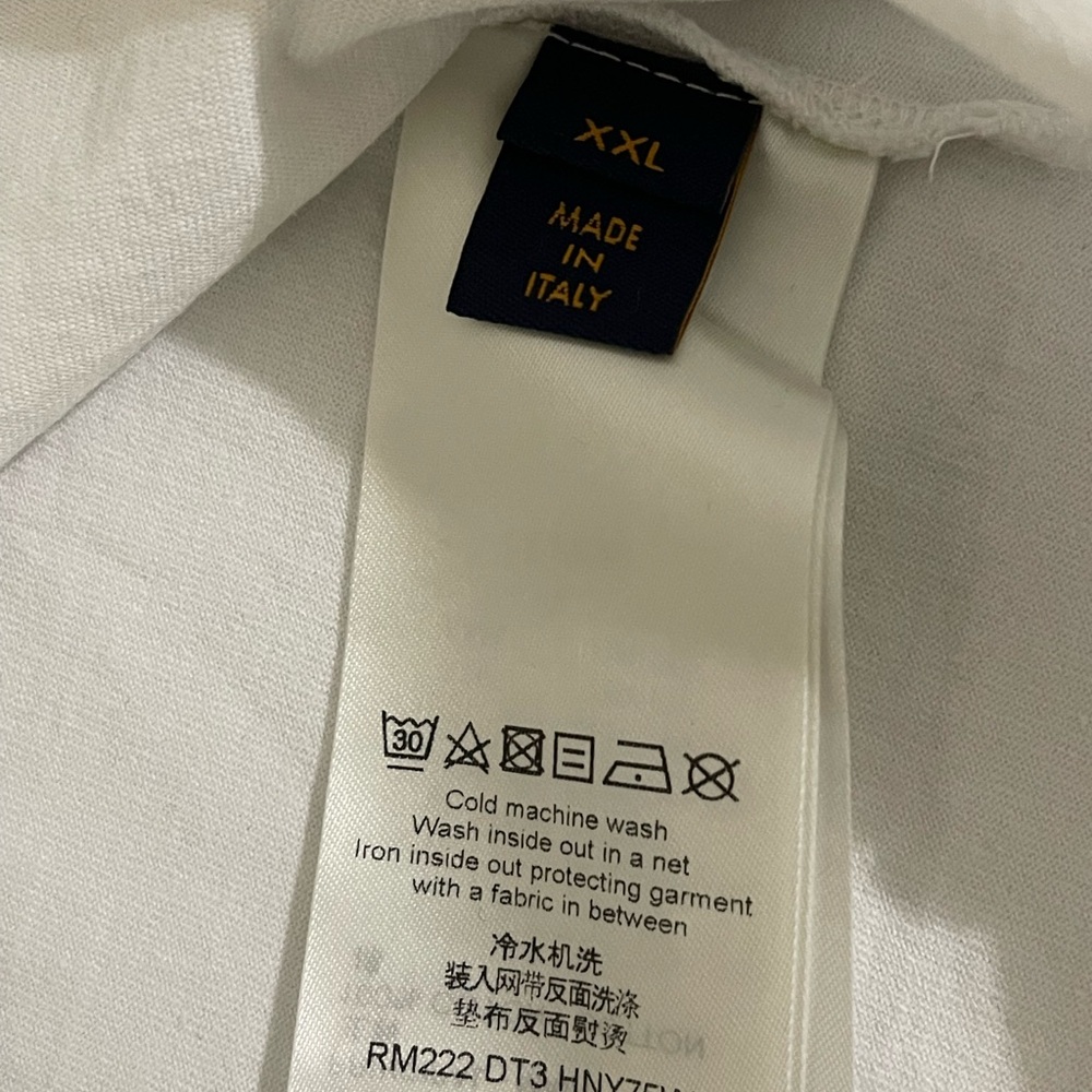 Louis Vuitton White Dress Shirt Premium Cotton